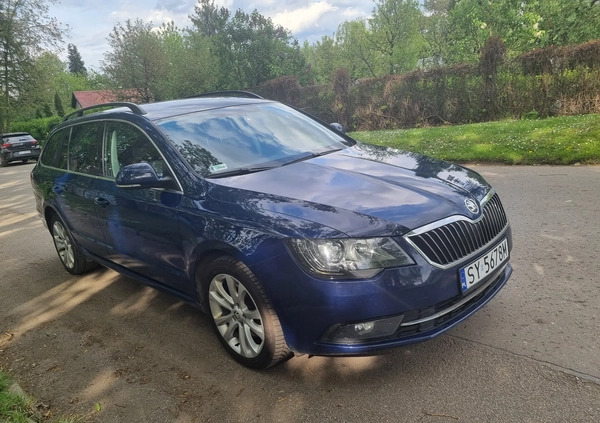 Skoda Superb cena 40900 przebieg: 288990, rok produkcji 2015 z Bytom małe 106